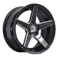 17 Inch Black Painted Inner Groove Alloy Car Wheel UFO-LG16